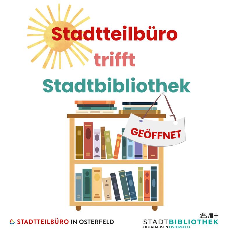 Pop-Up-Bibliothek Oberhausen-Osterfeld Pop-Up-Bibliothek Oberhausen-Osterfeld